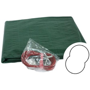 Trend-pool - Winterabdeckplane Achtformbecken aus peb mit Spannschloss und Spannschnur 470 x 300 cm