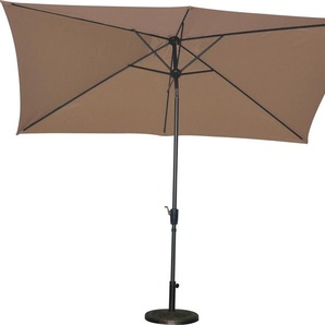 TrendLine Marktschirm Lagos mocca, 200 x 300 cm 0691251850