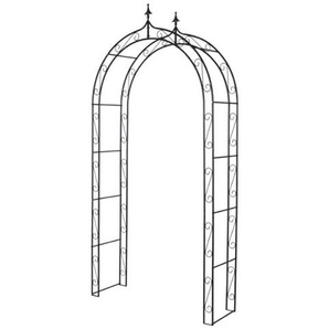 Trendline - Rosenbogen Natalia 121x40x248cm Torbogen Gartenbogen Rankgitter Stahl