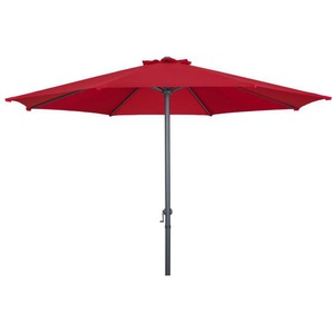 Trendline - Sonnenschirm Sofia ø 300 cm Rot Gartenschirm Marktschirm