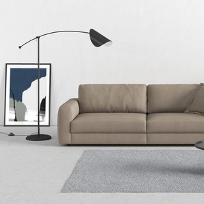 TRENDMANUFAKTUR Big-Sofa Bourbon, Designsofa, mit extra hohem Sitzkomfort, in trendigem Cord Bezug erhältlich
