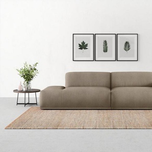 TRENDMANUFAKTUR Big-Sofa Braga, mit hochwertigem Kaltschaum, Megasofa, in Cord erhältlich, modernes Big-Sofa, Couch mit hohem Sitzkomfort, 277/72/107 cm (B/H/T)
