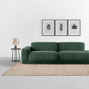 TRENDMANUFAKTUR Big-Sofa Braga, mit hochwertigem Kaltschaum, Megasofa, in Cord erhältlich, modernes Big-Sofa, Couch mit hohem Sitzkomfort, 277/72/107 cm (B/H/T)