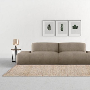 TRENDMANUFAKTUR Big-Sofa Braga, toller Sitzkomfort, Designsofa, in moderner Optik, mit hochwertigem Kaltschaum