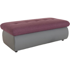 TRENDMANUFAKTUR Hocker, mit Stauraumfach