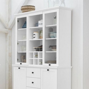 trendteam Buffet Baxter zeitloser Landhausstil, mit Vollauszug, Beleuchtung optional