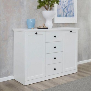 trendteam Sideboard Baxter, zeitloser Landhausstil, mit Vollauszug