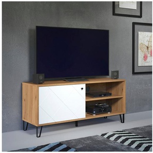 trendteam TV-Schrank Touch Fräsungen in Rautenoptik