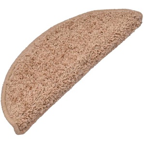 vidaXL Treppenmatten 15 Stk. Beige 65x21x4 cm