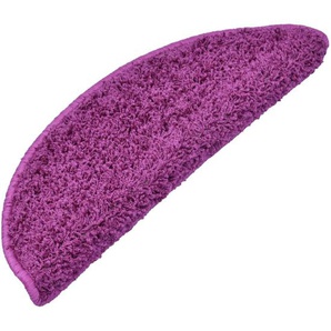 Treppenmatten 15 Stk. Violett 65x21x4 cm