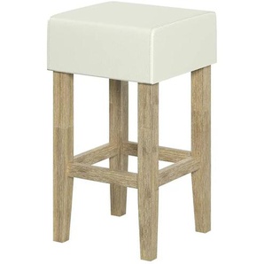 Tresenhocker aus massivem Akazienholz Sahara ¦ holzfarben ¦ Maße (cm): B: 35 H: 67 T: 35.0