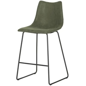 Tresenhocker - grün - Materialmix - 49 cm - 99 cm - cm 50,0 | Möbel Kraft