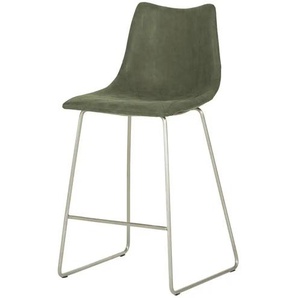 Tresenhocker - grün - Materialmix - 49 cm - 99 cm - cm 50,0 | Möbel Kraft