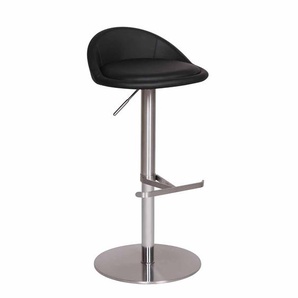 Barhocker Barstuhl Bar Tresenhocker Stuhl drehbar Chrom Weiss Schwarz Hocker N11 