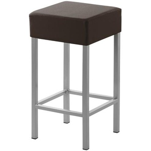 Tresenhocker  MyCubus ¦ braun ¦ Maße (cm): B: 34 H: 64 T: 34.0