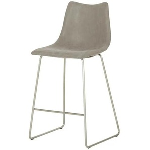 Tresenhocker MyToby ¦ grau ¦ Maße (cm): B: 49 H: 99 T: 50.0