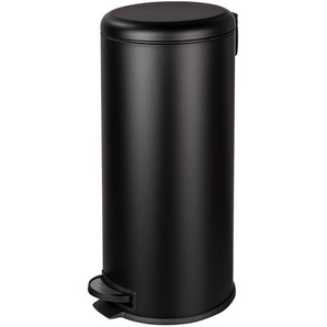 Treteimer Easy Close 31 x 64 x 38cm 30 Schwarz/Schwarz