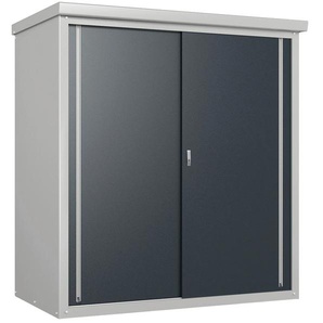 Garten-Geräteschrank TRIMETALS Guardian Gerätehäuser grau (anthrazit) Geräteschränke Schränke