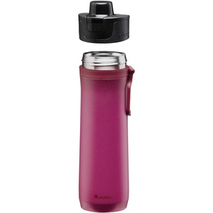 Trinkflasche ALADDIN Sports Thermavac Trinkflaschen Gr. 600 ml, rot Trinkflaschen Kunststoff, auslaufsicher, 0,6 Liter