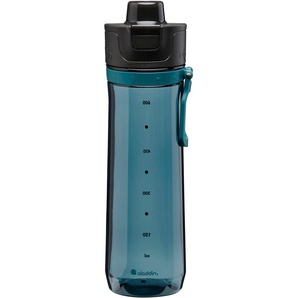 Trinkflasche ALADDIN Sports Tracker Trinkflaschen Gr. 800 ml, blau Trinkflaschen Kunststoff, auslaufsicher, 0,8 Liter