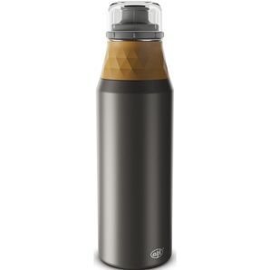 Trinkflasche ALFI ENDLESS BOTTLE Trinkflaschen Gr. 900 ml, gelb (spicy mustard mat) Trinkflaschen Edelstahl, 900 ml