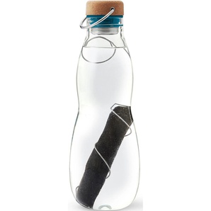 Trinkflasche BLACK+BLUM Eau Good Trinkflaschen Gr. 650 ml, blau (aquablau) Trinkflaschen 650 ml, inkl. Aktivkohlefilter