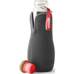 Trinkflasche BLACK+BLUM Eau Good Trinkflaschen Gr. 650 ml, rot (rot, transparent) Trinkflaschen auslaufsicher, Aktivkohlefilter für gesünderes Wasser, 650 ml