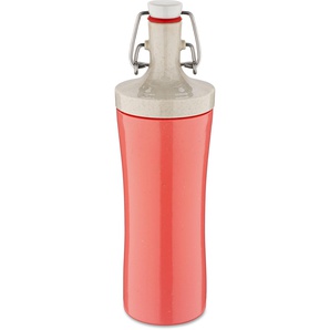 Trinkflasche KOZIOL PLOPP TO GO Trinkflaschen Gr. 425 ml, orange (koralle) Trinkflaschen recycelbar,melaminfrei,CO² neutral produziert,biozirkulär,425ml