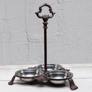 Trinkschale, Eisen. Braun, Hunde, Katzen | Eisen, braun | H36,5xB29,0cm