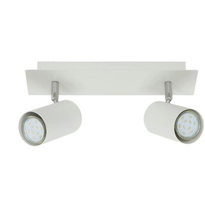 Trio Deckenspot  2-flammig  weiß   ¦ weiß ¦ Maße (cm): B: 30 H: 15 T: 9.0