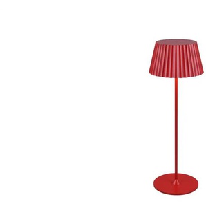 Akku-Tischleuchte   ¦ rot ¦ Maße (cm): B: 13 H: 39 T: 13.0