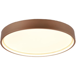 TRIO LED-Deckenleuchte Doha 641310265 Coffee, 29 W, 3260 lm, CCT