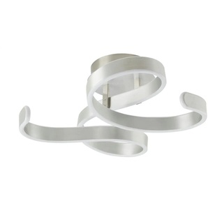 Trio LED Deckenleuchte | silber | 54 cm | 19,5 cm | cm 52,0 |