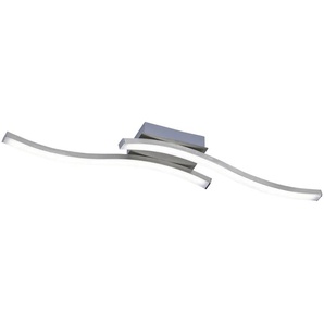 LED-Deckenleuchte   ¦ silber ¦ Maße (cm): B: 54 H: 7