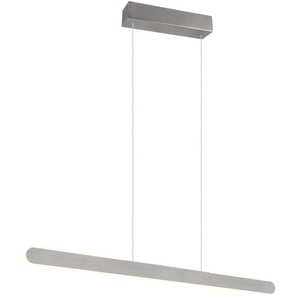 TRIO LED-Pendelleuchte Helios 343310105 aluminiumfarbig, 28 W, 3300 lm, CCT