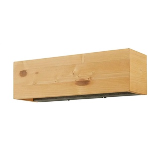 Trio LED-Wandleuchte Pinienholz ´breit´ - holzfarben - Materialmix - 37 cm - 11 cm - cm 11,0 | Möbel Kraft