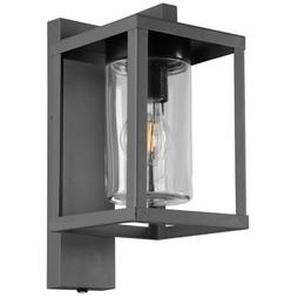 Trio Leuchten AUßENWANDLEUCHTE Lunga, Anthrazit, Metall, 16x33x22.5 cm, Lampen & Leuchten, Außenbeleuchtung, Außenleuchten