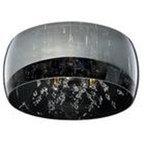 Trio Leuchten Deckenleuchte Crystel, Chrom, Metall, 34x17.5 cm, Lampen & Leuchten, Innenbeleuchtung, Leuchten nach Räumen, Schlafzimmerlampen