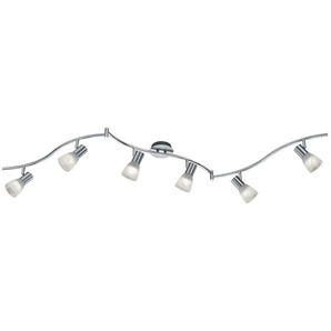 TRIO Leuchten LED Deckenstrahler Levisto, LED wechselbar, LED Deckenleuchte, LED Deckenlampe