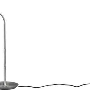 TRIO Leuchten LED Tischleuchte MONZA, Tischlampe mit Sensordimmer Lichtfarbe einstellbar 2300-4000K, Dimmfunktion, Memoryfunktion, LED fest integriert, Farbwechsler, warmweiß - kaltweiß, Leuchtenkopf flexibel verstellbar Memoryfunktion Höhe 57-74 cm