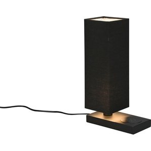 Reality Leuchten Schreibtischlampe Haley, Ein-/Ausschalter, ohne Leuchtmittel, warmweiß - kaltweiß, Touch-Tischleuchte mit induktiver Ladestation, exkl 1xE14 max 40W