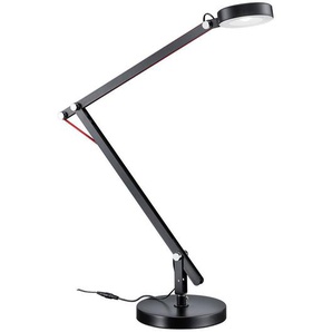 Trio Leuchten Schreibtischleuchte Amsterdam, Schwarz, Metall, 18 cm, Lampen & Leuchten, Innenbeleuchtung, Tischlampen, Schreibtischlampen