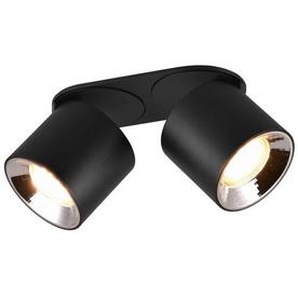 Trio Leuchten Strahler Guayana, Schwarz, Metall, 18x12x8.7 cm, schwenkbar, LED-Leuchtmittel austauschbar, klappbar, Lampen & Leuchten, Innenbeleuchtung, Spots & Strahler, Deckenspots