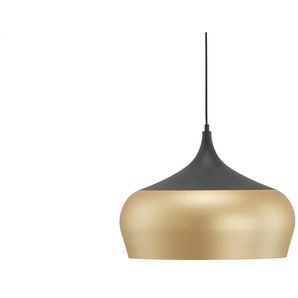 Trio Pendelleuchte 1-flammig Messing-matt - gold - Materialmix - 150 cm - 45.0 | Möbel Kraft