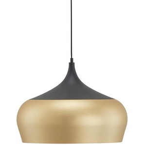 Trio Pendelleuchte  1-flammig  Messing-matt   ¦ gold ¦ Maße (cm): H: 150  Ø: 45