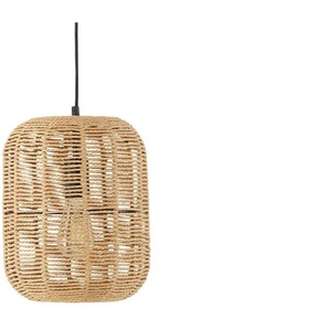 Trio Pendelleuchte  1-flammig  Sisal braun   ¦ braun ¦ Maße (cm): H: 150  Ø: 25