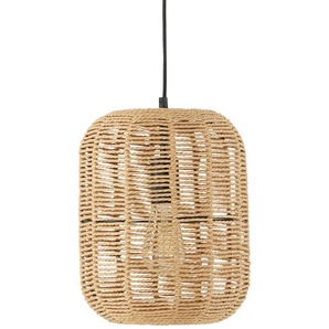 Trio Pendelleuchte  1-flammig  Sisal braun   ¦ braun ¦ Maße (cm): H: 150  Ø: 25