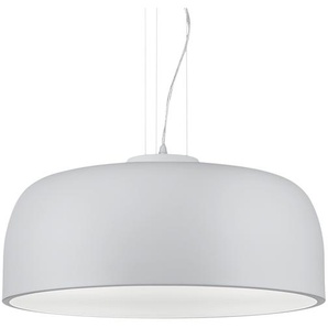 Pendelleuchte Baron 52 x 150 x 52cm Weiß/Weiß Eisen , lackiert E27