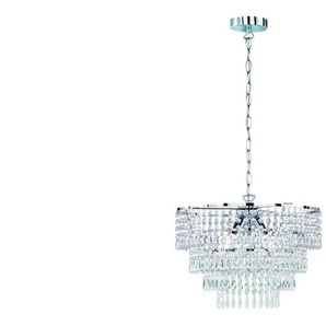 Trio Pendelleuchte - transparent/klar - Materialmix - 42 cm - 150 cm - cm 42,0 | Möbel Kraft