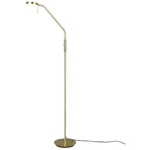Trio Stehleuchte - gold - Materialmix - 25 cm - 145 cm - cm 50,0 | Möbel Kraft